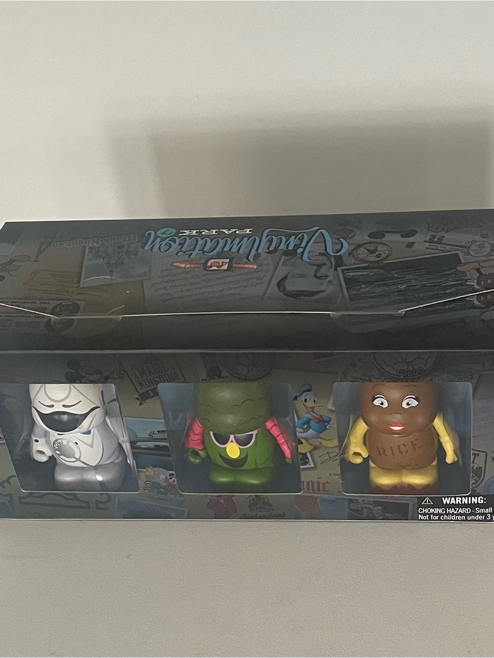 Disney Vinylmation Park 7 Kitchen Kabaret 3” Epcot Center 6 Figure Set NEW NRFB